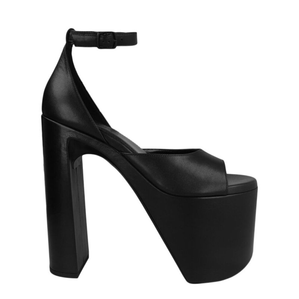 Balenciaga Camden Sandals Black Womens
